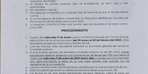 Convocatoria «Beca de Excelencia Académica ITES 2023»