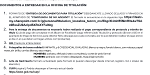 EGRESADOS Y EGRESADAS PROSPECTOS PARA PROTOCOLO DE TITULACIÓN.