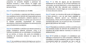 CONVOCATORIA A PARTICIPAR EN IX PREMIO DE DERECHOS HUMANOS REY DE ESPAÑA