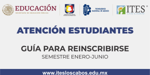 ATENCIÓN ESTUDIANTES, INICIO DE PERIODO DE REINSCRIPCIÓN