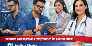 Integrate a ITES Los Cabos en los siguientes puestos